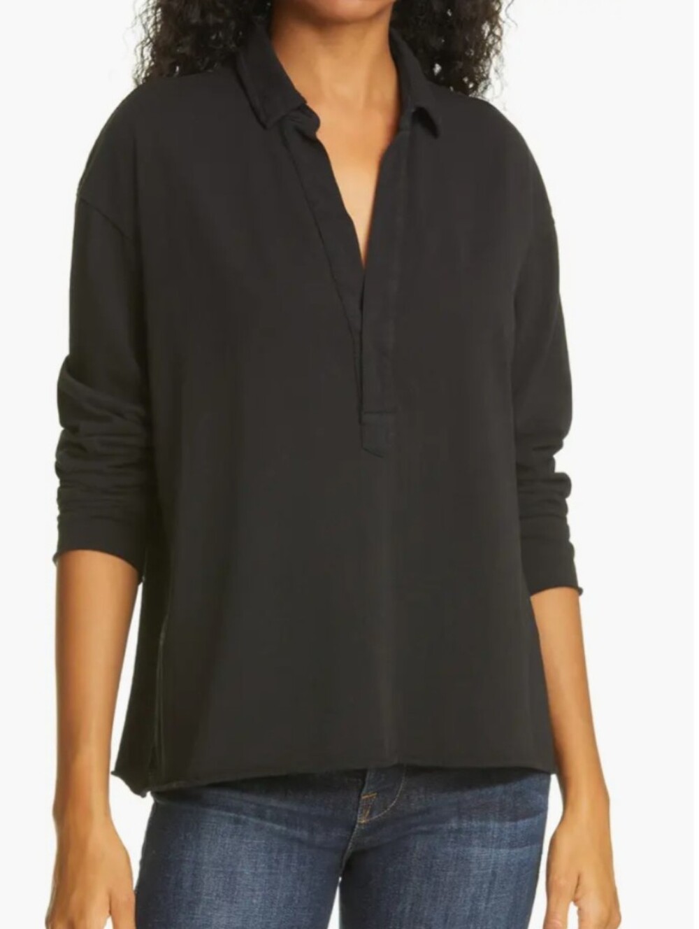 Frank & Eileen Patrick Popover Henley - Size M